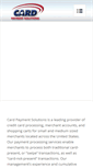 Mobile Screenshot of cardpaymentsolutions.com